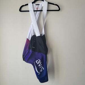 Giordana AWS Purple and Black Cycling Bib Shorts